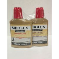 SIDOLUX duopack na ošetření náhrobních kamenů zlatá linie (čistič + ochranný lesk)