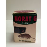 Norat G granule pro hubení myší, potkanů a krys 7x20g