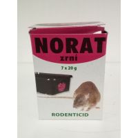 Norat zrní nástraha k hubení myší domácích, potkanů a krys 7x20g