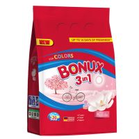 Prášek na praní BONUX COLOR Pure Magnolia, 20 dávek, 1,5 kg
