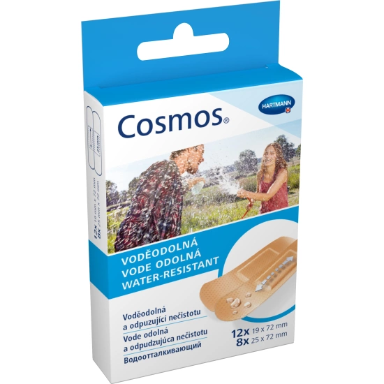 Náplast 2vel.voděodolná 20ks Cosmos