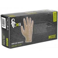 Rukavice CXS MOSE, jednorázové, vinylové, vel. 09 (bal. 100 ks)