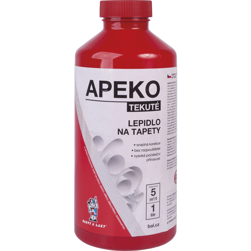 APEKO lepidlo tekuté na tapety 1 L