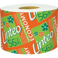 LINTEO - Toaletní papír ECONOMY 56 m [1 ks] - 2 vrstvý - bílý