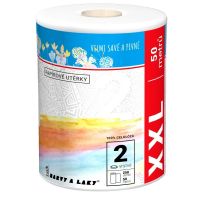 Papírová kuchyňská utěrka XXL BALSOFT 1x50m/2V