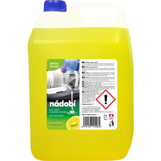 LAVON na nádobí Lemon, 5 l