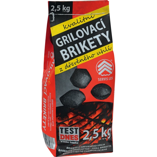 Dřevěné brikety 2,5kg