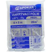 Zakrývací fólie 4x5m LDPE - 40MY