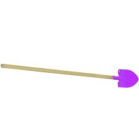 Lopatka zahr.srdcovka 75cm nasada- detska