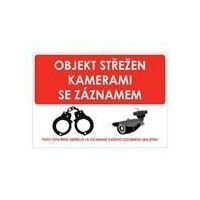 Tab.Objekt strezen kamerami se zaznamem