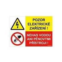 Tab.Pozor el.zarizeni neh.vodou ani pen.pristroji