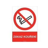Tab.Zakaz koureni samolepa A5