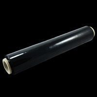 Fixační strečová fólie ruční, 500mm 23μm, 2,4kg dut. 240gr, návin 210m, černá