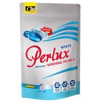PERLUX SUPER COMPACT WHITE prací perly HEXAGON na bílé prádlo 32 ks