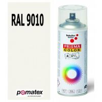 Sprej PRISMA COLOR RAL 9010 bílá, 400 ml