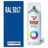 Sprej PRISMA COLOR RAL 5017 dopravní modrá, 400 ml